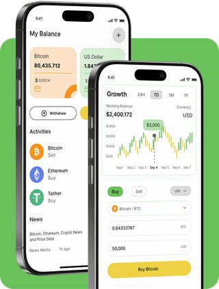 Invexium Invest-handelsplatforminterface met realtime marktgegevens